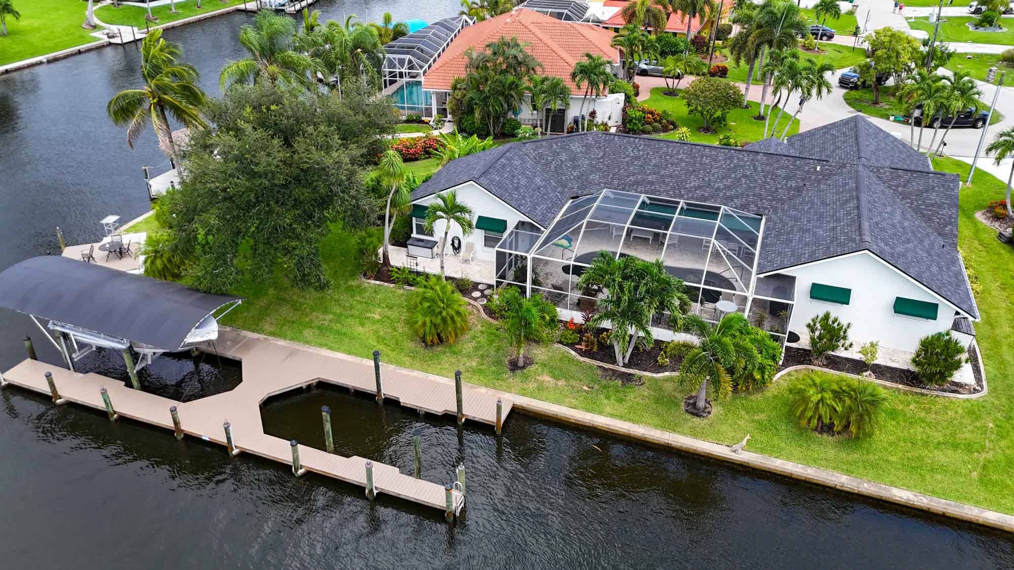 Villa Maurina - Ferienhaus Cape Coral mit Golfzugang, beheizbarer Pool & Dock - Bild 40